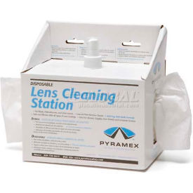 Lens Cleaning Station, 8oz Cleaning Solution, 600 Tissues