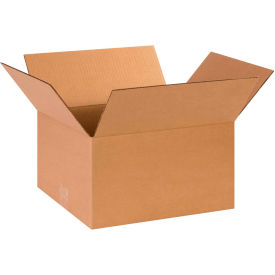 Cardboard Corrugated Boxes, 14"L x 12"W x 8"H, Kraft