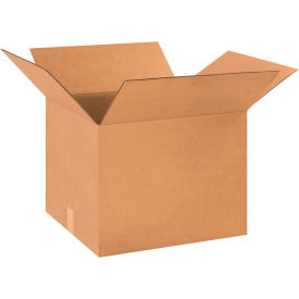 Cardboard Corrugated Boxes, 18"L x 16"W x 14"H, Kraft