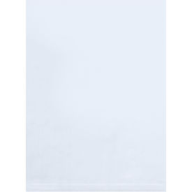 Flat Poly Bags, 14"W x 24"L, 4 Mil, Clear, Pack of 250
