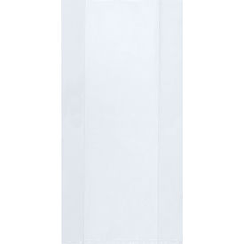 Low Density Gusseted Poly Bags, 4"W x 2"D x 12"H, 1.5 Mil, Clear, 1000Pk