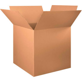 Cube Cardboard Corrugated Boxes, 34"L x 34"W x 34"H, Kraft
