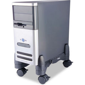 Mobile CPU Stand, 60 lbs. Capacity, Black