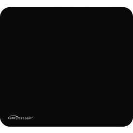 Economy Mouse Pad, Non-Skid Rubber Base, Black