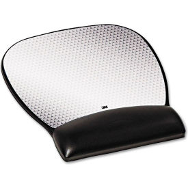 Precise Mouse Pad with Gel Wrist Rest, Black