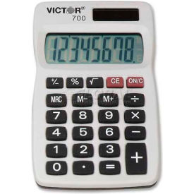 8-Digit Handheld Calculator, 2-1/4" X 4" X 1/4", Grey