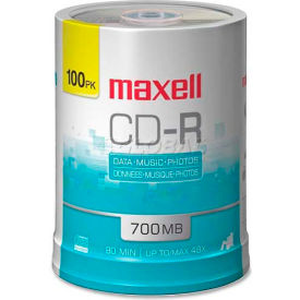 CD Recordable Media, CD-R Media, 48x Speed, 700 MB Capacity