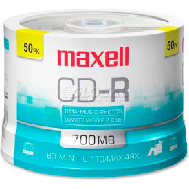 CD Recordable Media, CD-R Media, 48x Speed, 700 MB Capacity