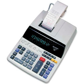 12-Digit Calculator, 2 Color Printing, 8-1/2" X 10-1/2" X 2-3/4, White