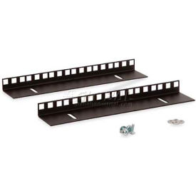 6U Wall Mount Vertical Rail Kit - Cage Nut