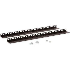 12U Wall Mount Vertical Rail Kit - Cage Nut