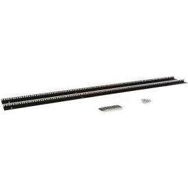 37U Server Cabinet Vertical Rail Kit - Cage Nut