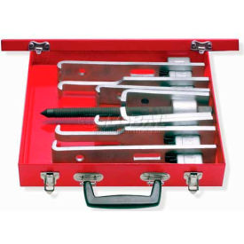 Straight Jaw Puller Set, 6 Ton, 2-Way 6 Jaws, 14 Pieces