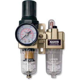 Air Filter/Regulator & Lubricator UPWL2, 1/4" NPT, 500 Flow L/Min