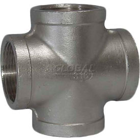 2" Class 150, Cross, Stainless Steel 304