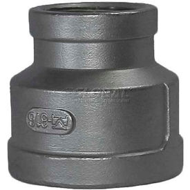 3/8"X1/4"' Class 150, Reducing Coupling, Stainless Steel 304