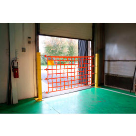 Loading Dock Safety Net with Posts, 4 Feet x 26 Feet