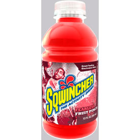22 oz. Sqwincher Widemouth Bottles - Fruit Punch, 24/Carton