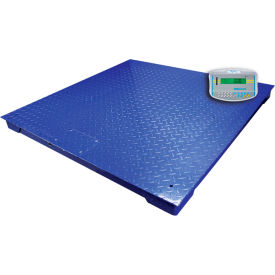 NTEP Platform Scale with LCD Indicator, 4'x4', 2,500 lb x 0.5 lb
