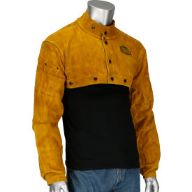 Ironcat Leather Cape Sleeve, Golden Yellow, M