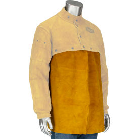 Leather Bib, Golden Yellow, 20" Ironcat, All Leather