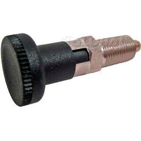 Indexing Plunger w/ Knob Lock-Out SS 6.0x15.0N Pressure M10x1 Thread 5x5mm Pin