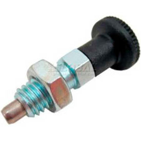 Indexing Plunger w/ Knob Zinc 5.0x24.0N Pressure M8x1.25 Thread 5x5mm Pin