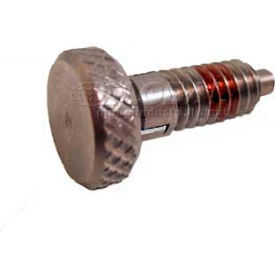 Locking Knurled Retractable Plunger w/ Lock-Out SS Body SS Nose 1x10lbs Pressure 1/2-13 Thread
