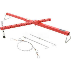 Engine Support Transverse Bar With Arm Support, Fully Adjustable, 3-Point