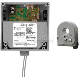 Enclosed Solid-Core AC Sensor, Adjustable, 1.25-150A, SPST, 30VAC/DC