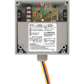 Enclosed Internal Low AC Sensor W/Relay, Adjustable, 10A, SPDT, 10-30VAC/DC