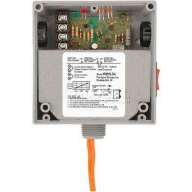 Enclosed Internal AC Sensor W/Relay, Adjustable, 10A, SPST, 10-30VAC/DC, Override