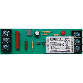 Track Mount Relay, 4", 15A, SPDT, 10-30VAC/DC/120VAC