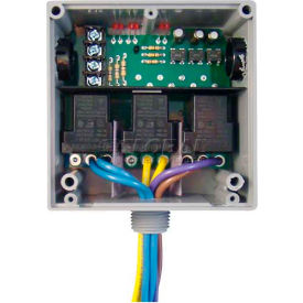 Enclosed Relay Hi/Low Sep. 20A, 2 SPST, 1 SPDT, 24VAC/DC