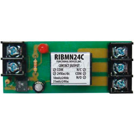 Track Mount Relay, 2.75", 15A, SPDT, 24VAC/DC