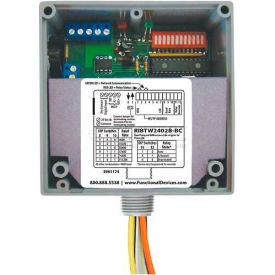 BacNet Enclosed Relay, 20A, SPDT, 24VAC/DC/208-277VAC, W/1 Digital Input