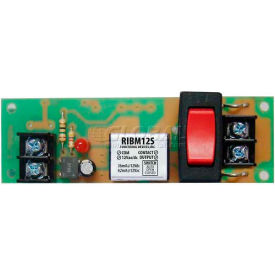 Track Mount Relay, 4", 15A, SPST, 12VAC/DC, Override