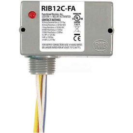 Enclosed Polarized Relay, 10A, SPDT, 12VAC/VDC