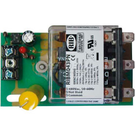 Panel Relay, 4" x 2.45", 20A, 3PDT, 480VAC