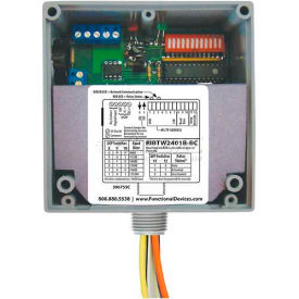 BacNet Enclosed Relay, 20A, SPDT, 24VAC/DC/120VAC, With 1 Digital Input