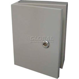 NEMA 4 Enclosure, 8"H x 10"W x 4"D, 16 Ga. Steel