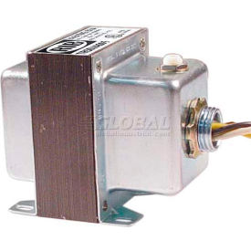 Transformer TR50VA014, 50VA 277V-24V, Single Hub, Foot Mount, Circuit Breaker
