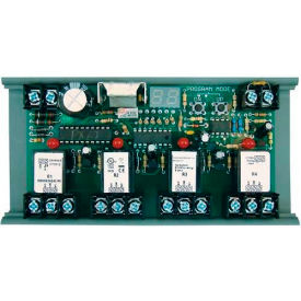 Panel I/O Expander, 2.75", 15A, 4-SPDT, 24VAC/DC, 0-10VDC Control
