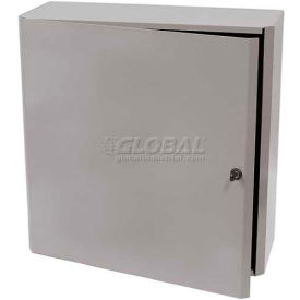 NEMA 1 Enclosure, 25"H x 25"W x 9.5"D, W/Subpanel, 18 Ga. Steel