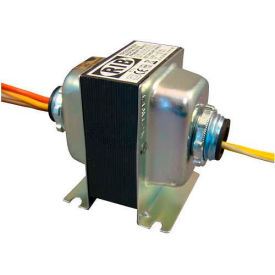 Transformer 20VA, 277/240/208/120-24V, Dual Hub, Foot Mount
