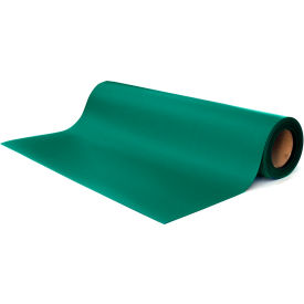 Transforming Tech ESD Rubber Matting, 0.080" Thick, 30"W Full 50 Ft Roll, Green