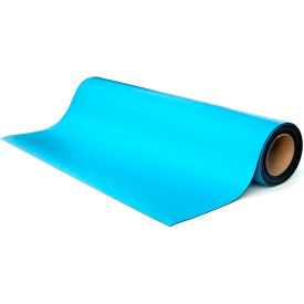 ESD Rubber Matting, 0.080" Thick, 24"W Full 50 Ft Roll, Blue
