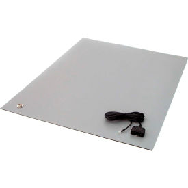 MT4500 Series ESD Rubber Matting, 0.080" Thick, 24"x72", Gray