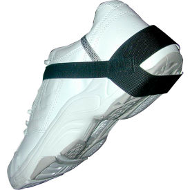 Heel Grounder, 1.25" Cup, Self-Adhesive Straps1 Meg, Black