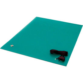 MT4500 Series ESD Rubber Matting, 0.080" Thick, 30"x48", Green